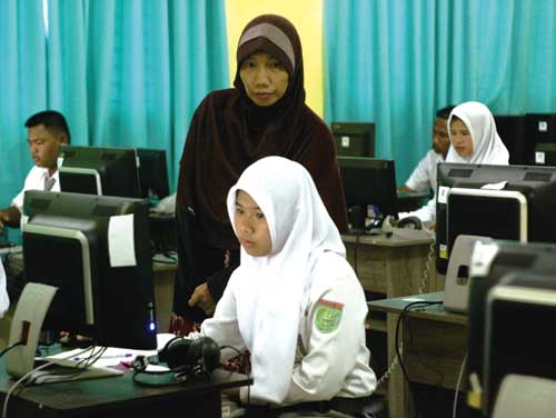 Astaga...Ribuan Ruang Belajar SD dan SMP di Meranti Rusak